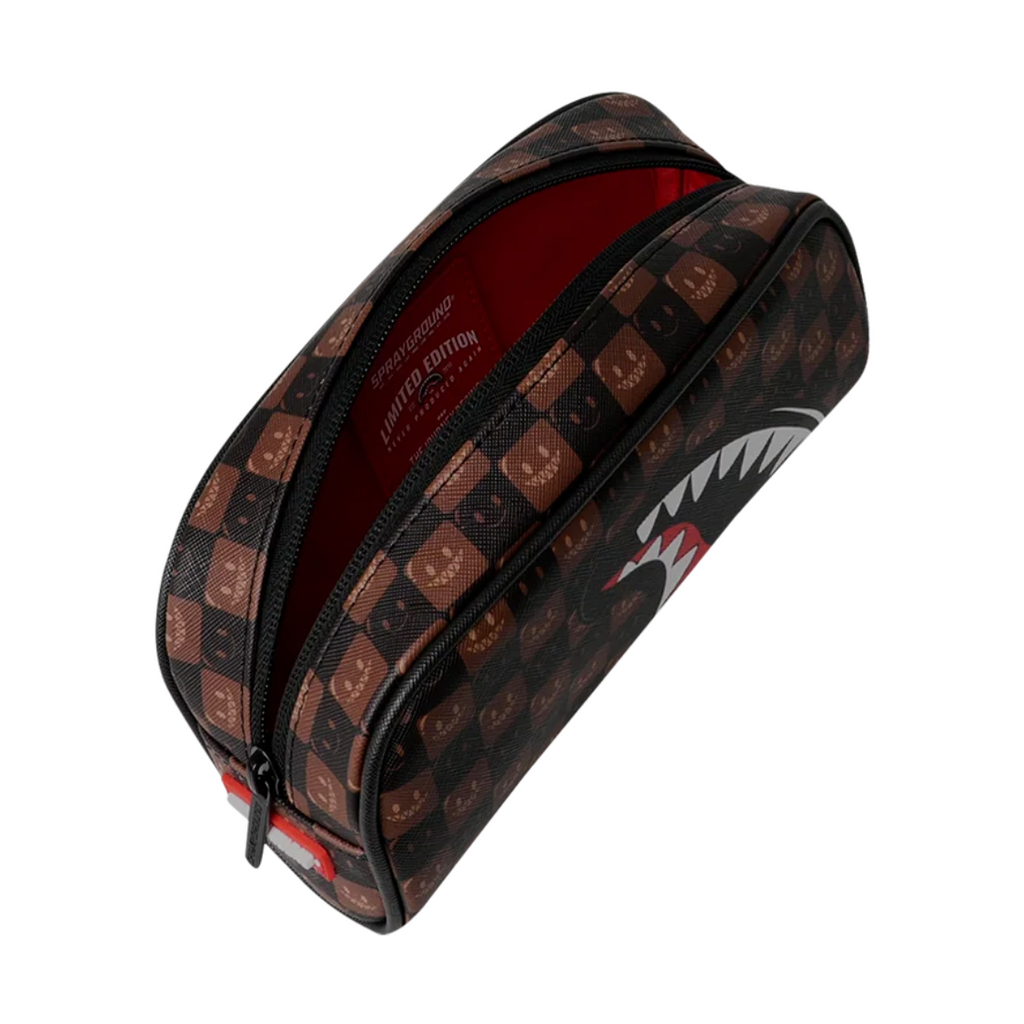 Sprayground Sharks in Paris Grin and Grind Pouch 