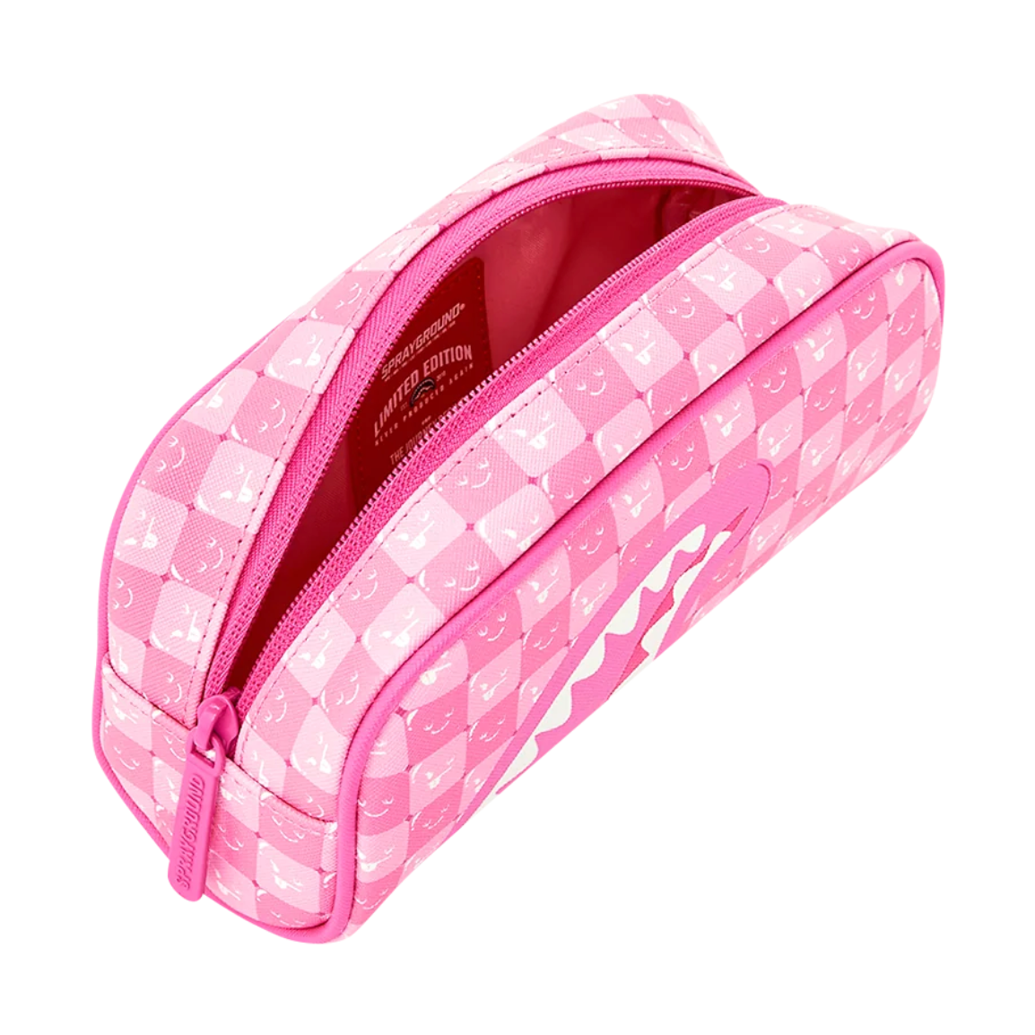 Sprayground Shinobi Sharks in Paris Pink Pouch 