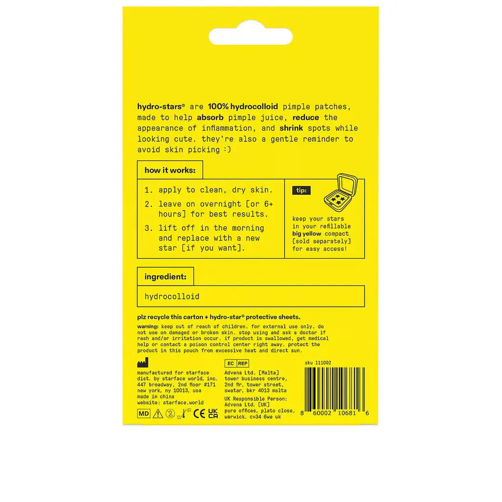 Starface Hydro-Star Pimple Patches 