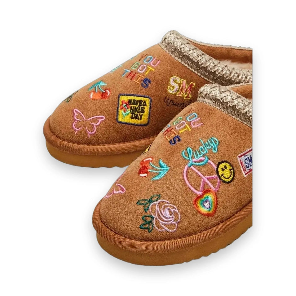 Steve Madden Kids' Jordye Faux Fur Clog Slipper - 12M size: 30 European 