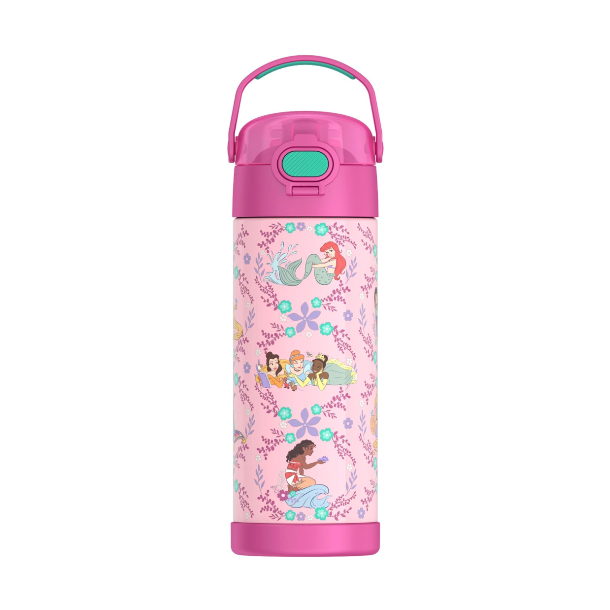 THERMOS FUNTAINER Water Bottle with Spout 16 oz. - Princess 