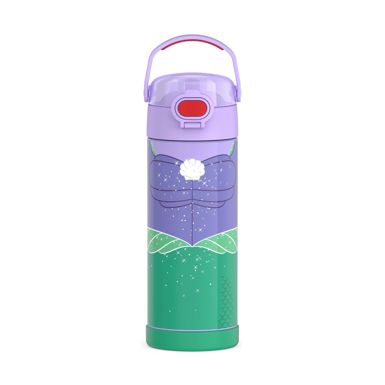 THERMOS FUNTAINER Water Bottle with Spout 16 oz. - Princess Ariel 