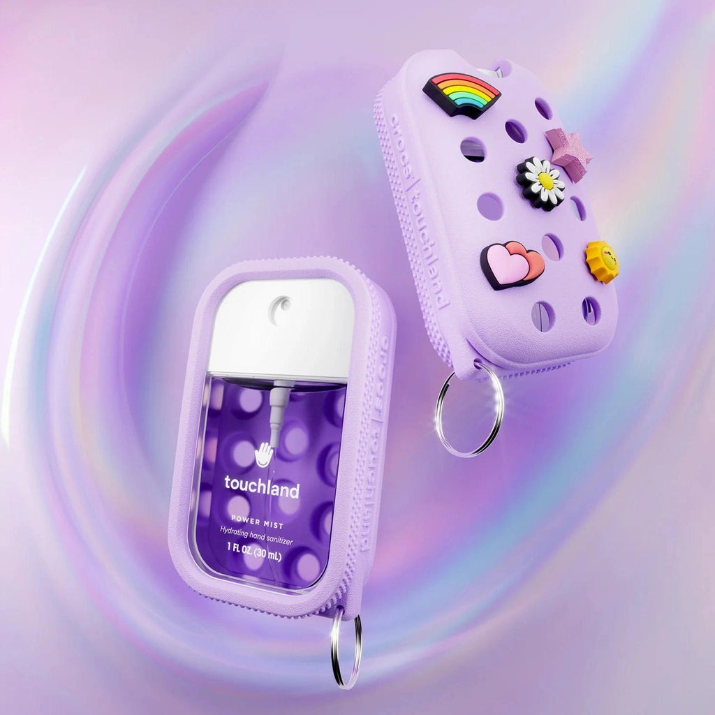 Touchland Crocs X Touchland Hand Sanitizer Mist Case Purple 