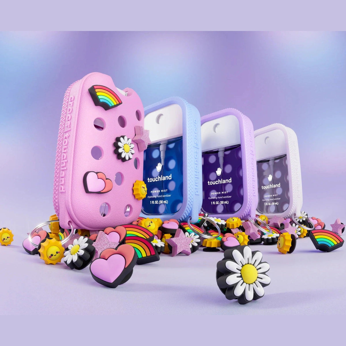 Touchland Crocs X Touchland Hand Sanitizer Mist Case White 