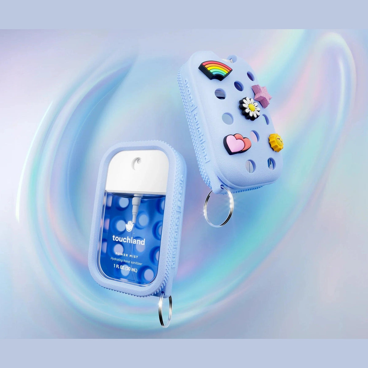 Touchland Crocs X Touchland Hand Sanitizer Mist Case Blue 