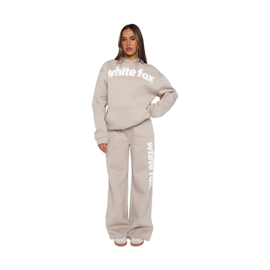 White Fox From The Archives Kenzie Oversized Hoodie Moon