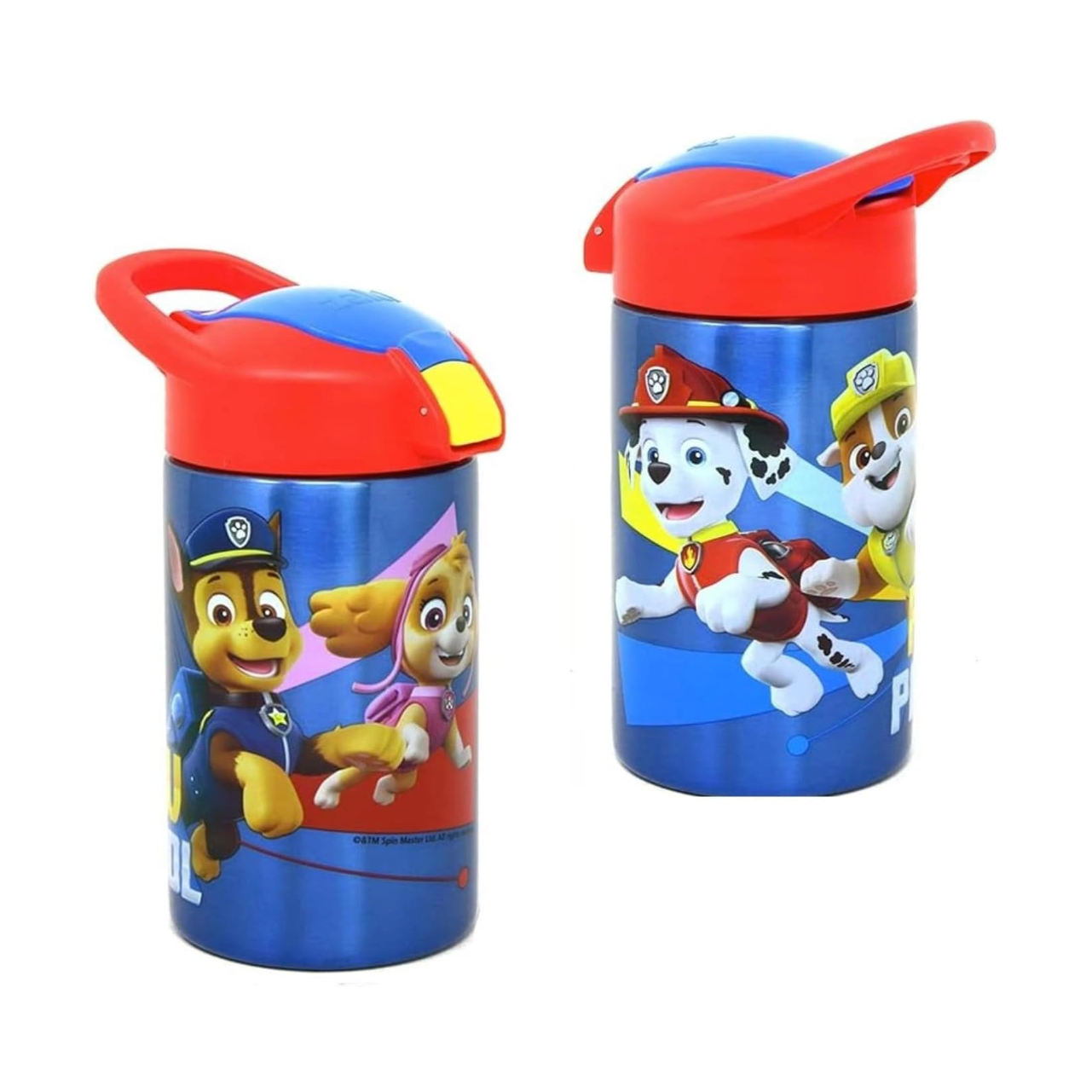 Zak Designs Paw Patrol Stainless Steel Bottle 15.5 oz - Blue 