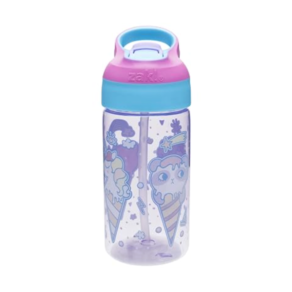 Zak Designs Riverside 16 oz. Kids Water Bottle - Ice Cream