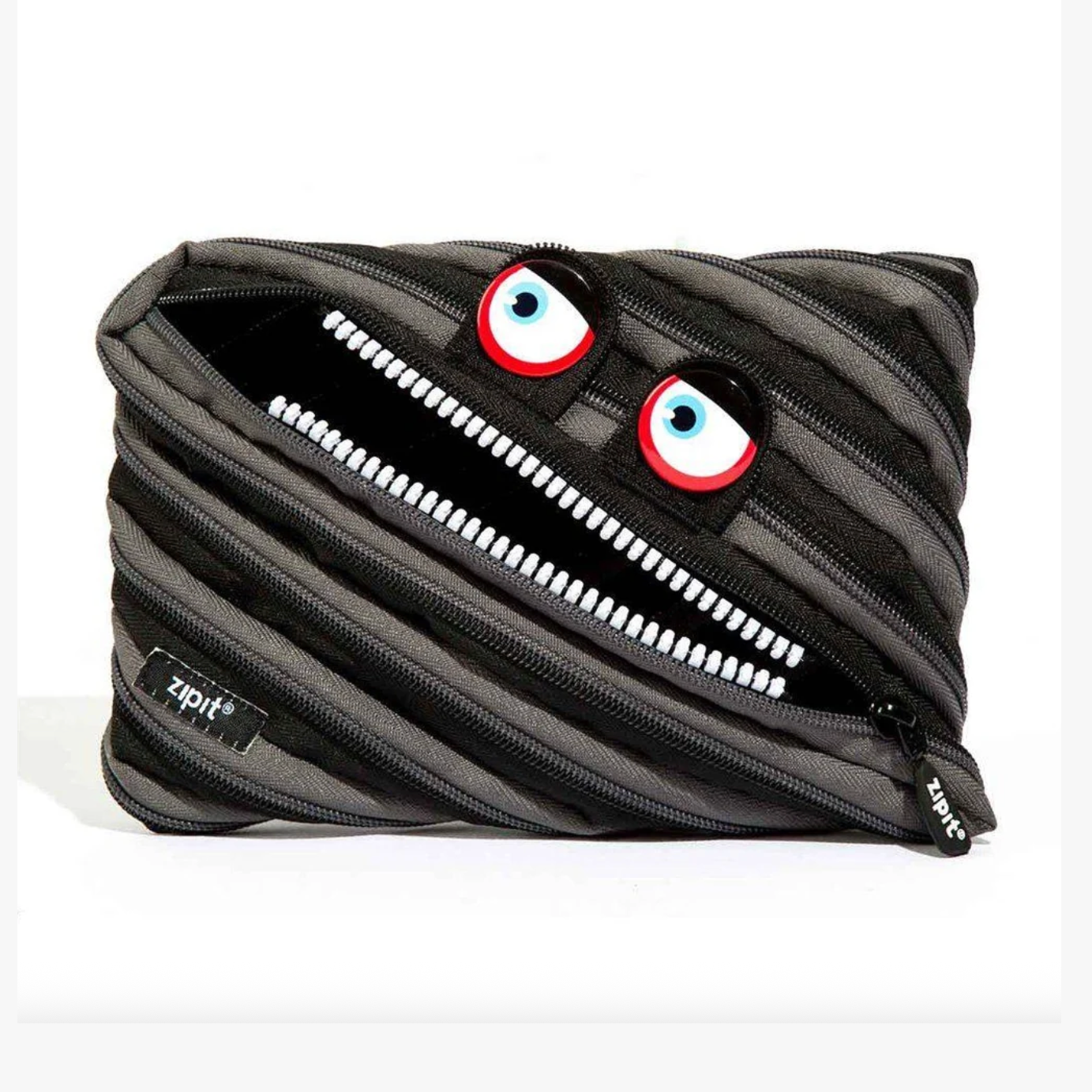 ZipIt Wildlings Jumbo Pouch - Black 