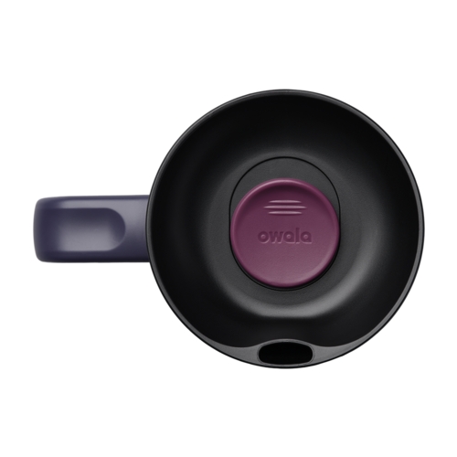 Owala SmoothSip Slider with Handle 24 OZ- Burgundy Bay