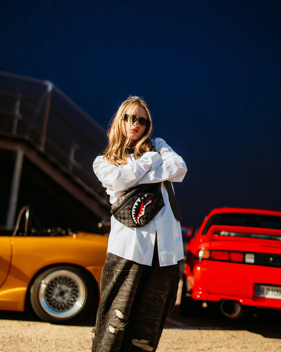 Sprayground- CrossBody Speed Shark Side Swipe Savy