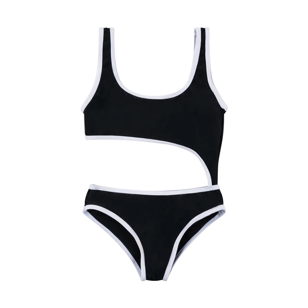 limeapple Isabella Cutout One Piece Swimsuit