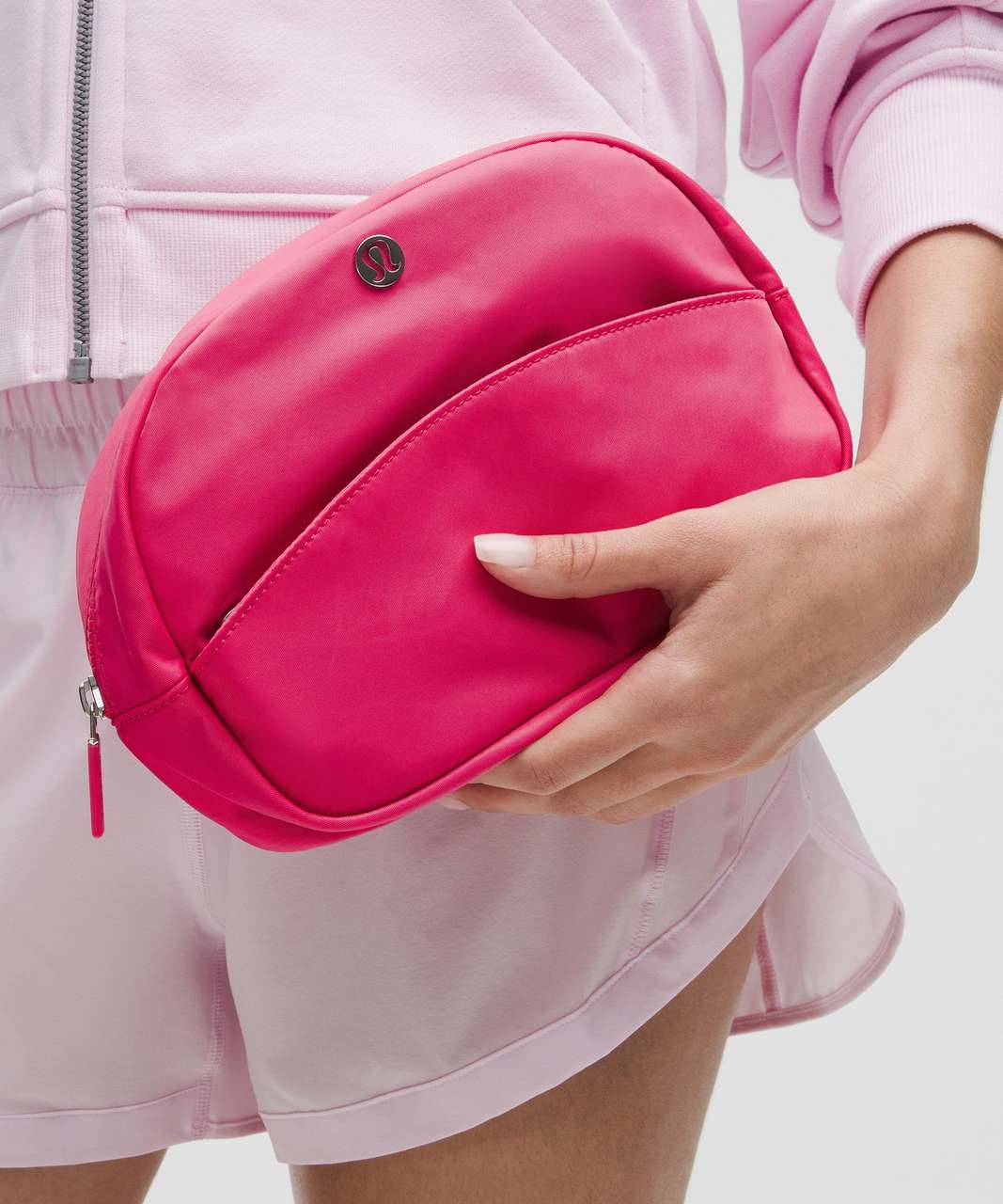 LuluLemon City Essentials Pouch 4L-Colour Raspberry Coulis