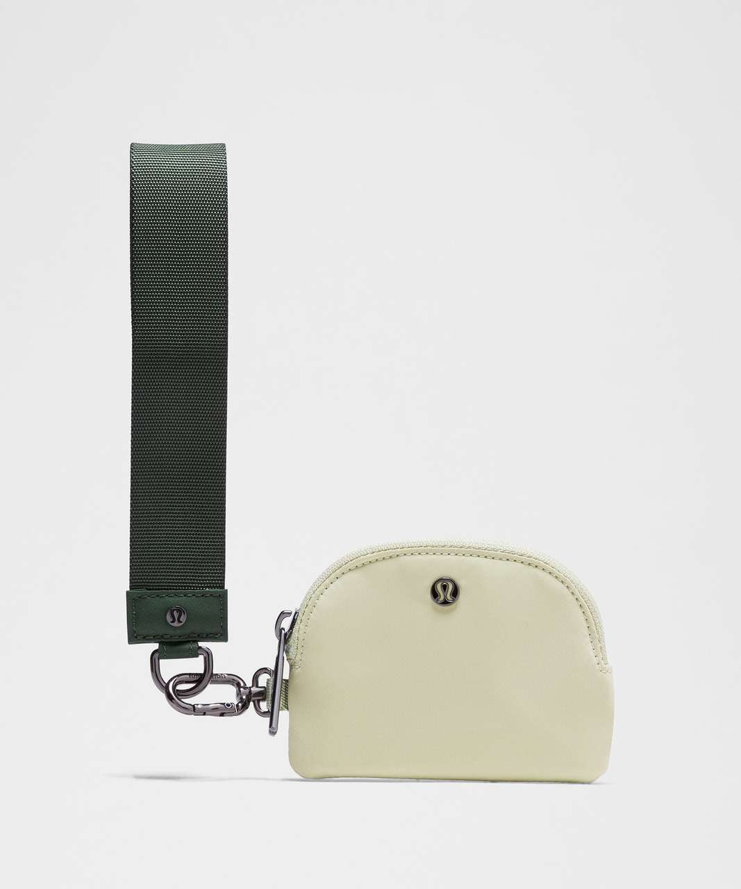 LuluLemon Dual Pouch Wristlet-ColourRainforest Green/Honeydew