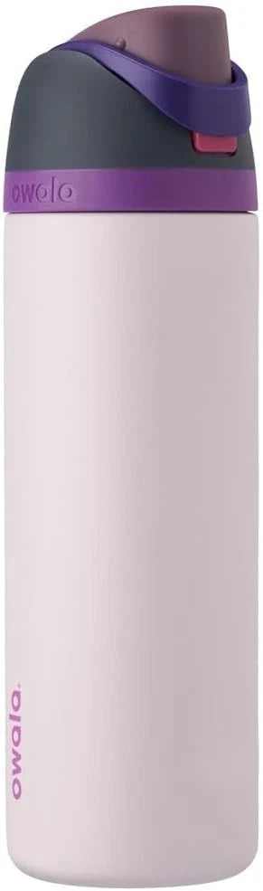 Owala  24 OZ FreeSip  Stainless Steel Walter Bottle-Dreamly Field