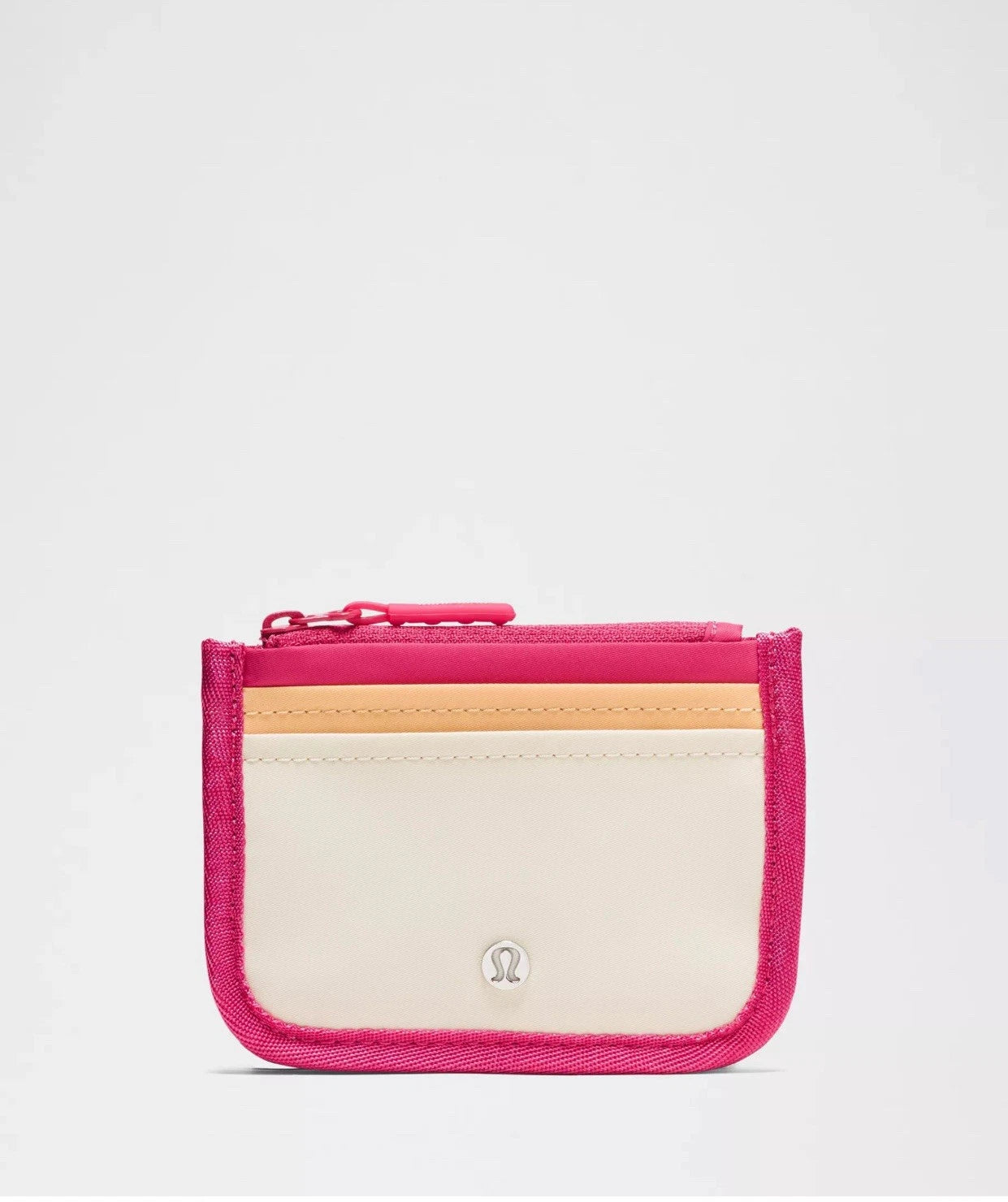 LuluLemon True Identity Card Case-Colour Raspberry Coulis/Rock Melon/Light Ivory