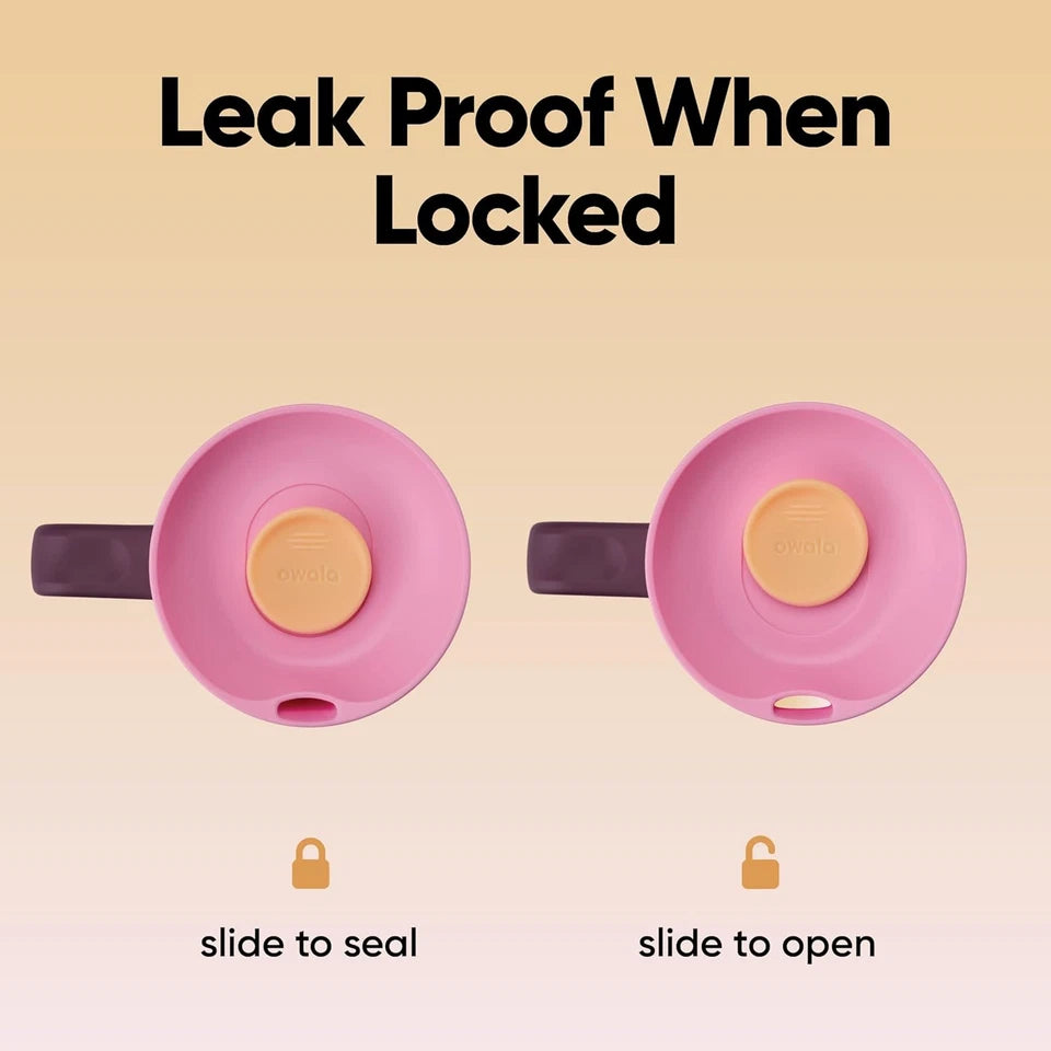 Owala SmoothSip Slider with Handle 24 OZ- Daybreak