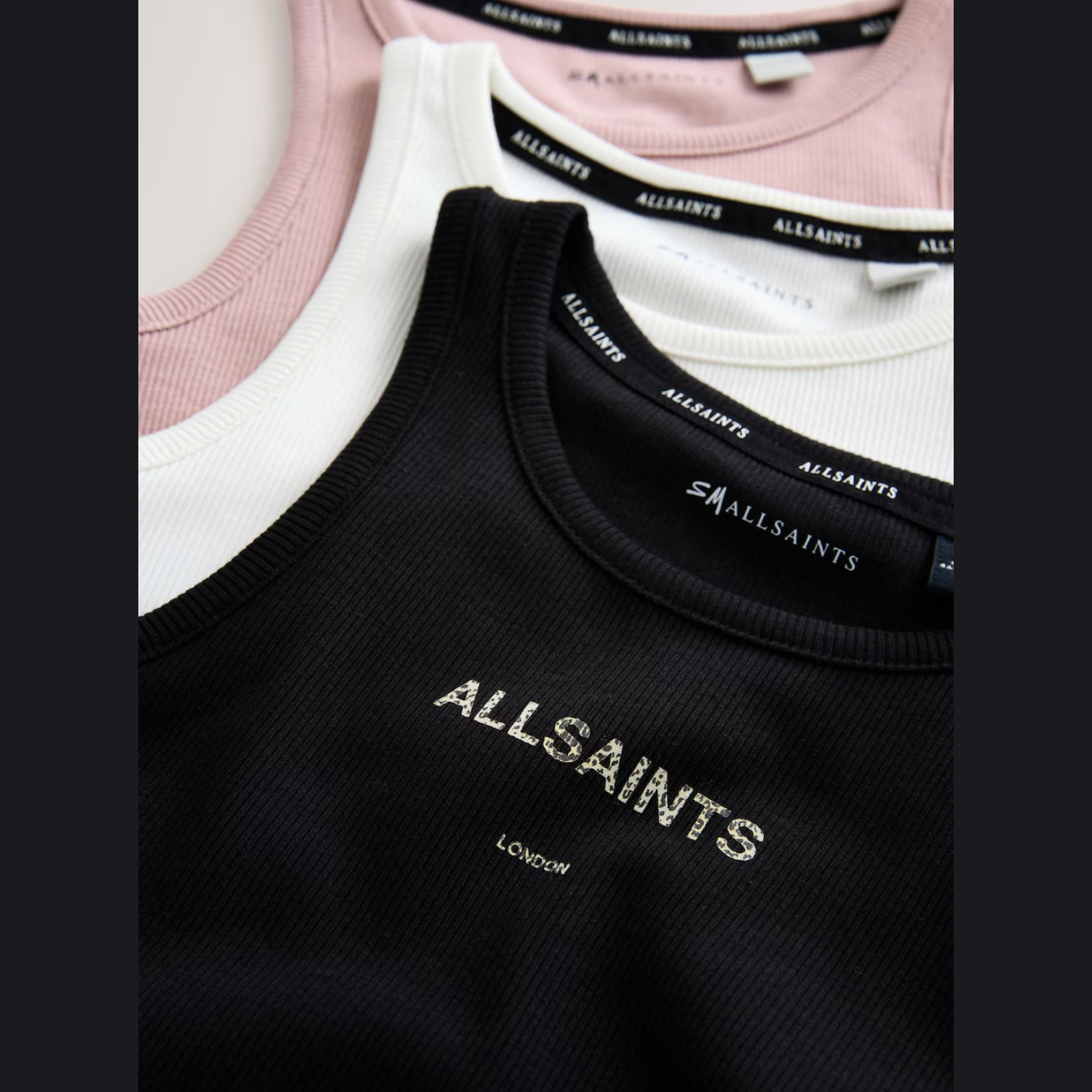 smALLSAINTS Top 3 pack - Dusky Pink, Black, White 